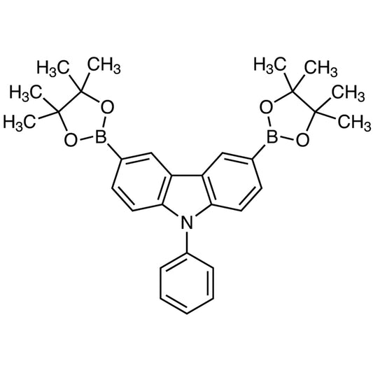 TCI P2350 618442-57-2 9-Phenyl-3,6-bis(4,4,5,5-tetramethyl-1,3,2-dioxaborolan-2-yl)carbazole