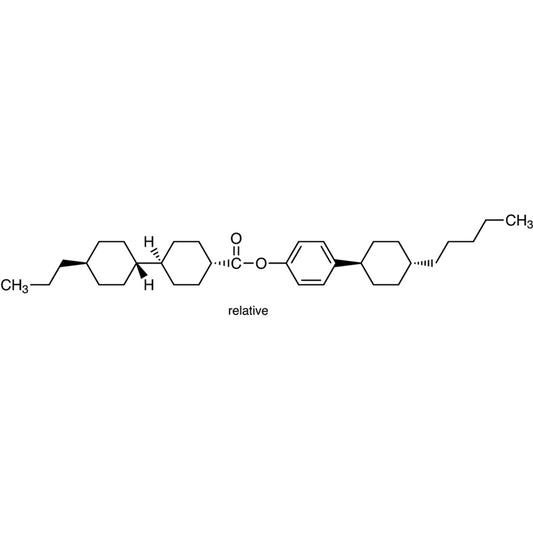 TCI P2696 131790-57-3 4-(trans-4-Pentylcyclohexyl)phenyl (trans,trans)-4'-Propyl-[1,1'-bi(cyclohexane)]-4-carboxylate