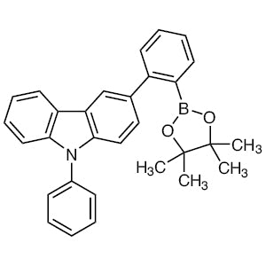 TCI P2772 1628817-49-1 9-Phenyl-3-[2-(4,4,5,5-tetramethyl-1,3,2-dioxaborolan-2-yl)phenyl]-9H-carbazole