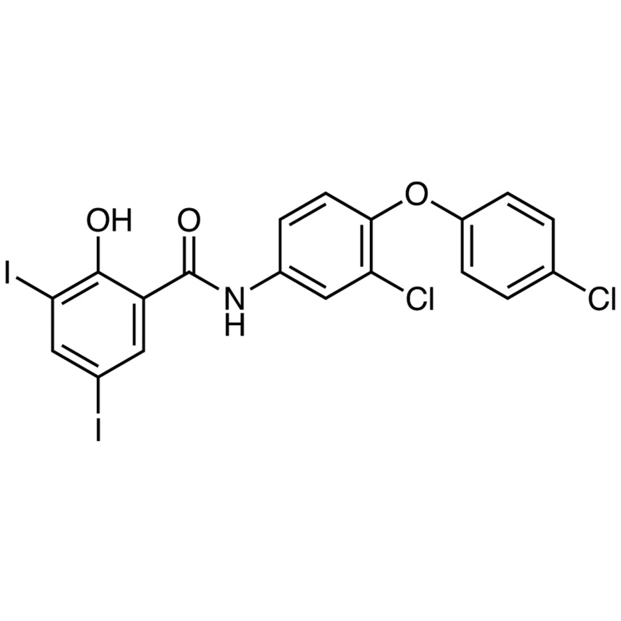 TCI R0108 22662-39-1 Rafoxanide