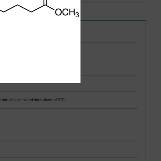 TCI S0307 1731-84-6 Methyl Nonanoate [Standard Material for GC]