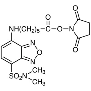 TCI S0503 1858255-08-9 Suksinimidil 6-[[7-(N,N-Dimetilaminosulfonil)-2,1,3-benzoksadiazol-4-il]amino]heksanoat