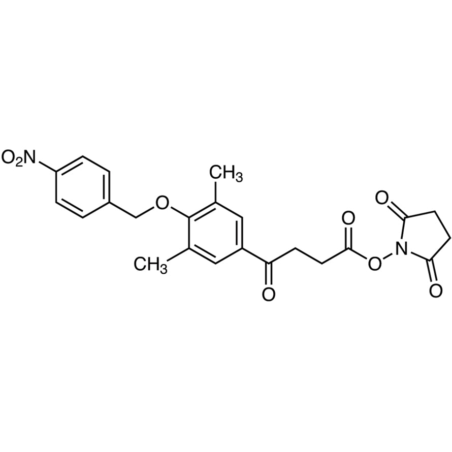 TCI S0808 948995-62-8 Succinimidyl 4-[3,5-Dimethyl-4-(4-nitrobenzyloxy)phenyl]-4-oxobutyrate