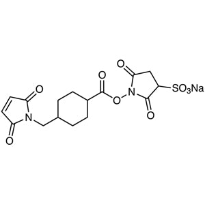 TCI S0883 92921-24-9 Garam Natrium 3-Sulfo-N-suksinimidil 4-(N-Maleimidometil)sikloheksana-1-karboksilat
