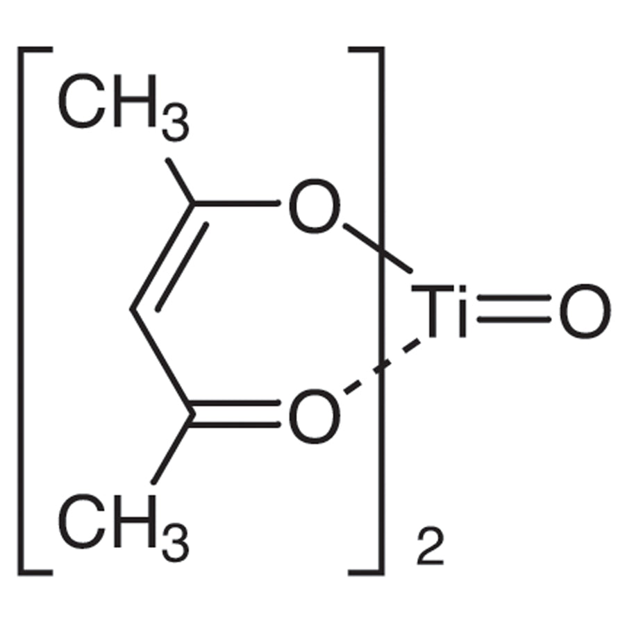 TCI T0249 14024-64-7 Bis(2,4-pentanedionato)titanium(IV) Oxide