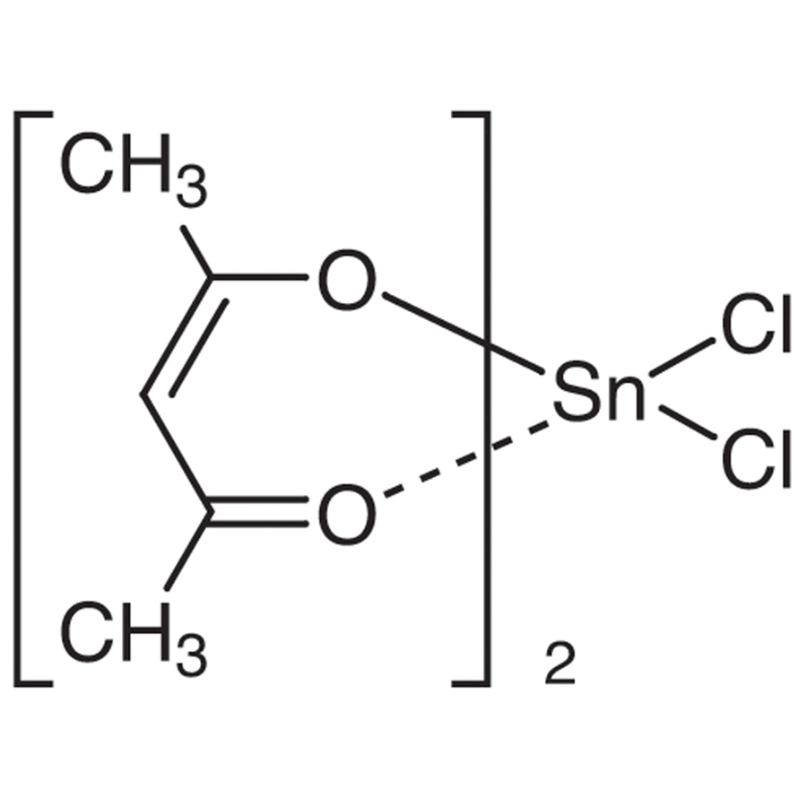 TCI T0650 16919-46-3 Bis(2,4-pentanedionato)tin(IV) Diklorida