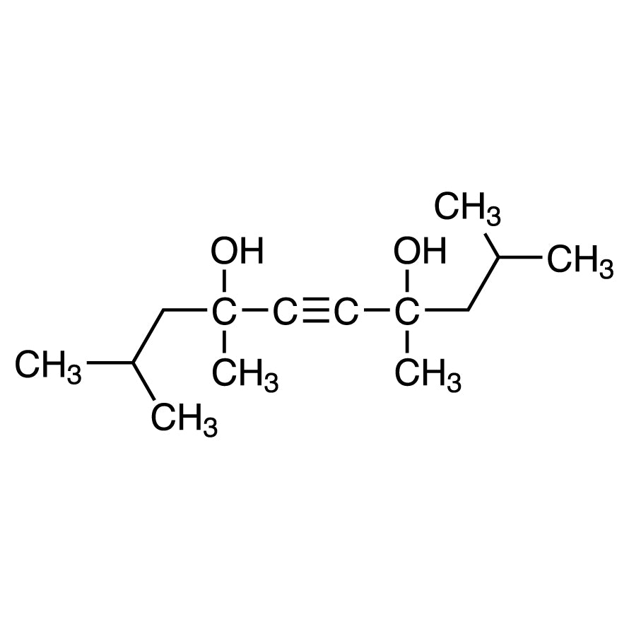 TCI T0724 126-86-3 2,4,7,9-Tetramethyl-5-decuna-4,7-diol (campuran DL- dan meso-)