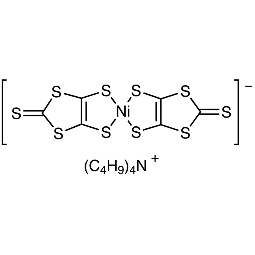 TCI T1272 68401-88-7 Tetrabutylammonium Bis(1,3-dithiole-2-thione-4,5-dithiolato)nikel(III) Kompleks