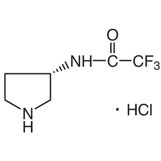 TCI T1366 132883-43-3 (3S)-(-)-3-(Trifluoroacetamido)pyrrolidine Hydrochloride