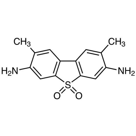 TCI T1419 55011-44-4 3,7-Diamino-2,8-dimethyldibenzothiophene Sulfone (contains 2,6-Dimethyl isomer)
