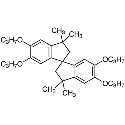 TCI T1477 89929-65-7 3,3,3',3'-Tetramethyl-5,5',6,6'-tetrapropoxy-1,1'-spirobiindane