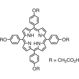 127812-08-2 5,10,15,20-Tetrakis(4-carboxymethyloxyphenyl)porphyrin - AMI Scientific
