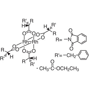 TCI T1551 131219-55-1 Tetrakis[N-phthaloyl-(S)-phenylalaninato]dirhodium Ethyl Acetate Adduct