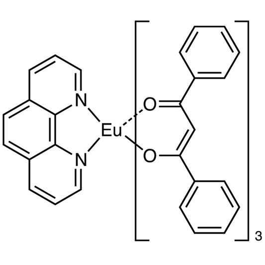 TCI T1735 17904-83-5 Tris(1,3-diphenyl-1,3-propanedionato)(1,10-phenanthroline)europium(III)