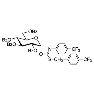 TCI T1991 428816-48-2 2,3,4,6-Tetra-O-benzoil-alfa-D-glukopiranosil p-Trifluorometilbenziltio-N-(p-trifluorometilfenil)formimidat