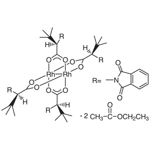 TCI T2054 Tetrakis[N-phthaloyl-(R)-tert-leucinato]dirhodium Bis(ethyl Acetate) Adduct