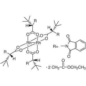 TCI T2055 Tetrakis[N-ftaloil-(S)-tert-leusinatonat]dirodium Bis(etil Asetat) Addukt