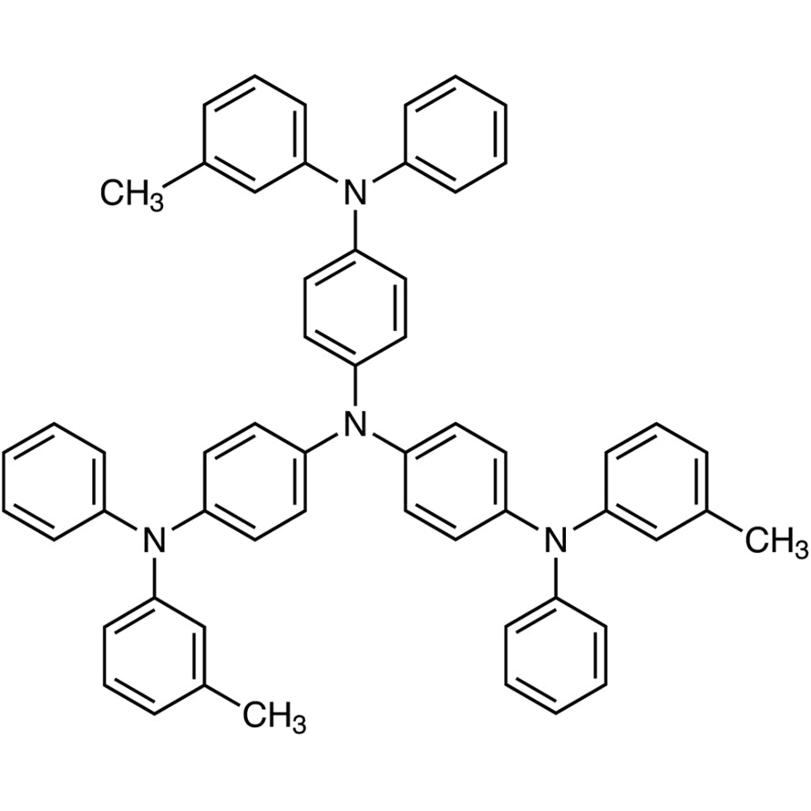 TCI T2251 124729-98-2 4,4',4''-Tris[fenil(m-tolil)amino]trifenilamina
