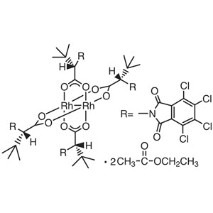 TCI T2659 1816286-21-1 Tetrakis[N-tetrachlorophthaloyl-(S)-tert-leucinato]dirhodium Bis(etil Asetat) Addukt