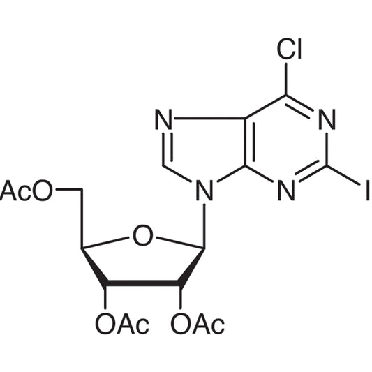 TCI T2691 5987-76-8 2',3',5'-Tri-O-acetyl-6-chloro-2-iodopurine Riboside