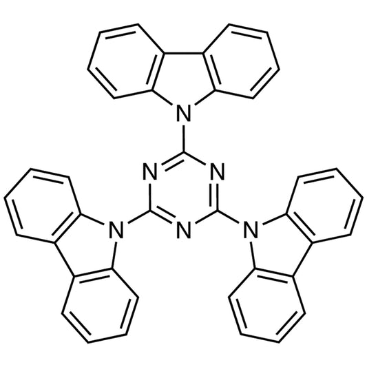 TCI T2700 134984-37-5 2,4,6-Tri(9H-carbazol-9-yl)-1,3,5-triazine (purified by sublimation)