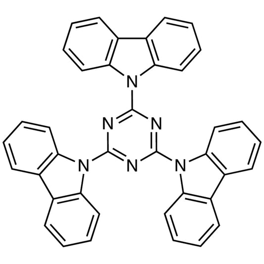 TCI T2700 134984-37-5 2,4,6-Tri(9H-carbazol-9-yl)-1,3,5-triazine (purified by sublimation)