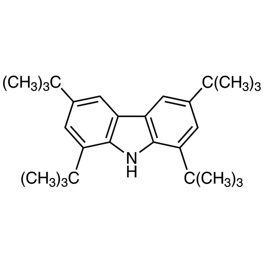 34601-54-2 1,3,6,8-Tetra-tert-butylcarbazole - AMI Scientific