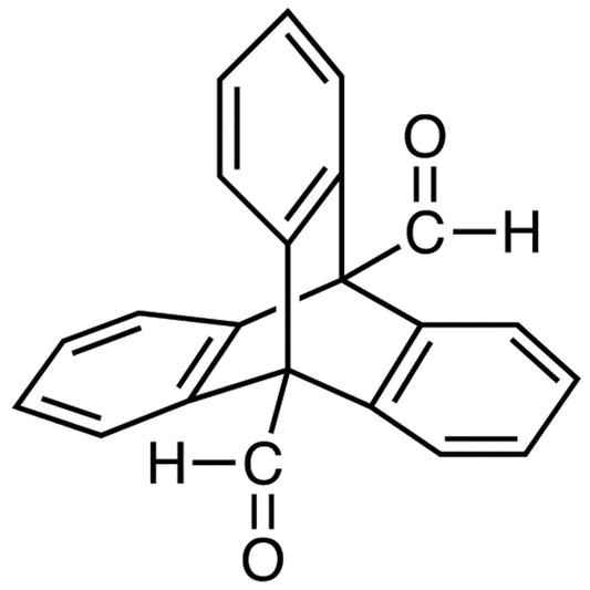 TCI T3146 467429-73-8 Triptycene-9,10-dicarboxaldehyde