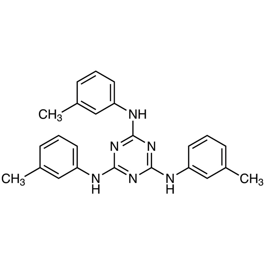 TCI T3240 82504-70-9 N,N',N''-Tri(m-tolyl)-1,3,5-triazine-2,4,6-triamina