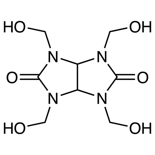 5395-50-6 1,3,4,6-Tetrakis(hydroxymethyl)tetrahydroimidazo[4,5-d]imidazole-2,5(1H,3H)-dione - AMI Scientific