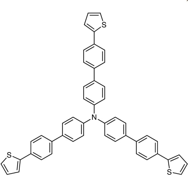 TCI T3337 1092356-36-9 Tris[4'-(2-thienyl)-4-biphenylyl]amine