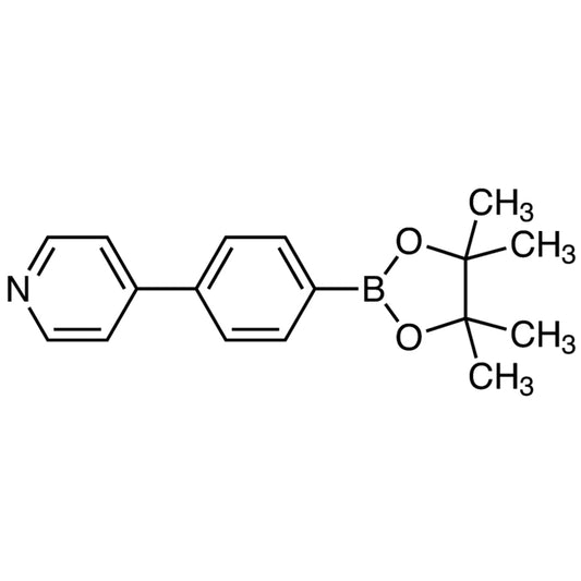 TCI T3400 1009033-87-7 4-[4-(4,4,5,5-Tetramethyl-1,3,2-dioxaborolan-2-yl)phenyl]pyridine