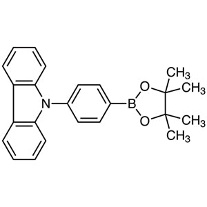 TCI T3452 785051-54-9 9-[4-(4,4,5,5-Tetramethyl-1,3,2-dioxaborolan-2-yl)phenyl]-9H-carbazole