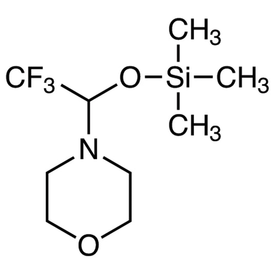 TCI T3597 289706-46-3 4-[2,2,2-Trifluoro-1-[(trimethylsilyl)oxy]ethyl]morpholine