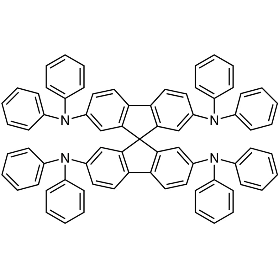 TCI T3634 189363-47-1 2,2',7,7'-Tetrakis(difenilamino)-9,9'-spirobi[9H-fluorena]