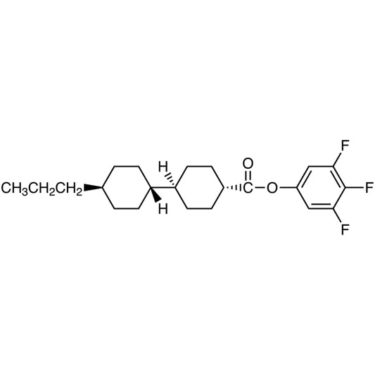 TCI T3756 132123-45-6 3,4,5-Trifluorophenyl trans,trans-4'-Propylbisikloheksil-4-karboksilat