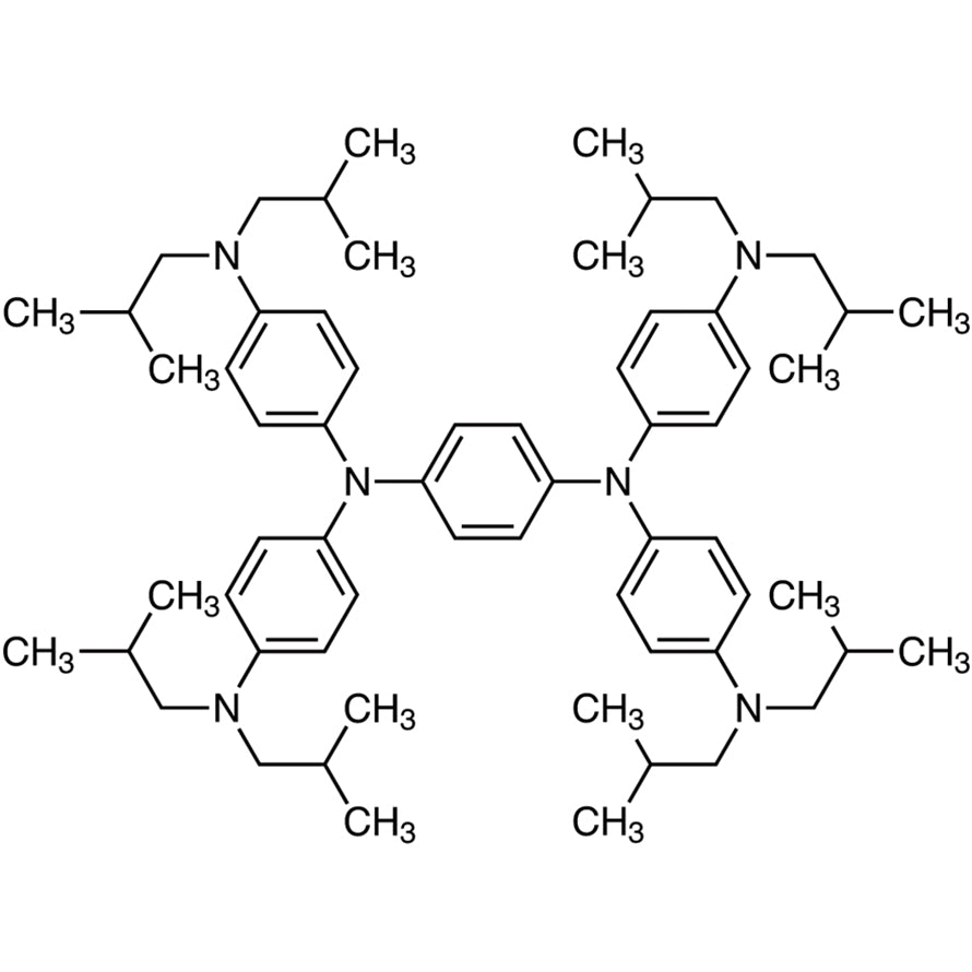 TCI T3770 485831-34-3 N,N,N',N'-Tetrakis[4-(diisobutylamino)phenyl]-1,4-phenylenediamine