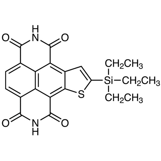 TCI T3850 2195419-19-1 10-(Triethylsilyl)benzo[lmn]thieno[2,3-f][3,8]fenantrolin-1,3,6,8(2H,7H)-tetraon