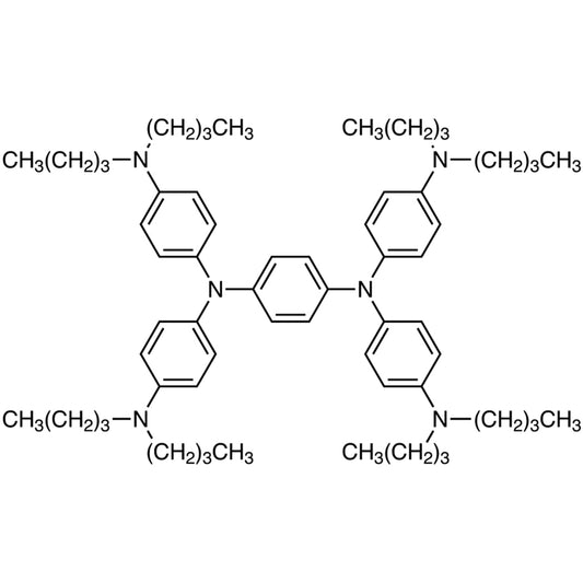 TCI T3876 4182-80-3 N,N,N',N'-Tetrakis[4-(dibutylamino)phenyl]-1,4-phenylenediamine