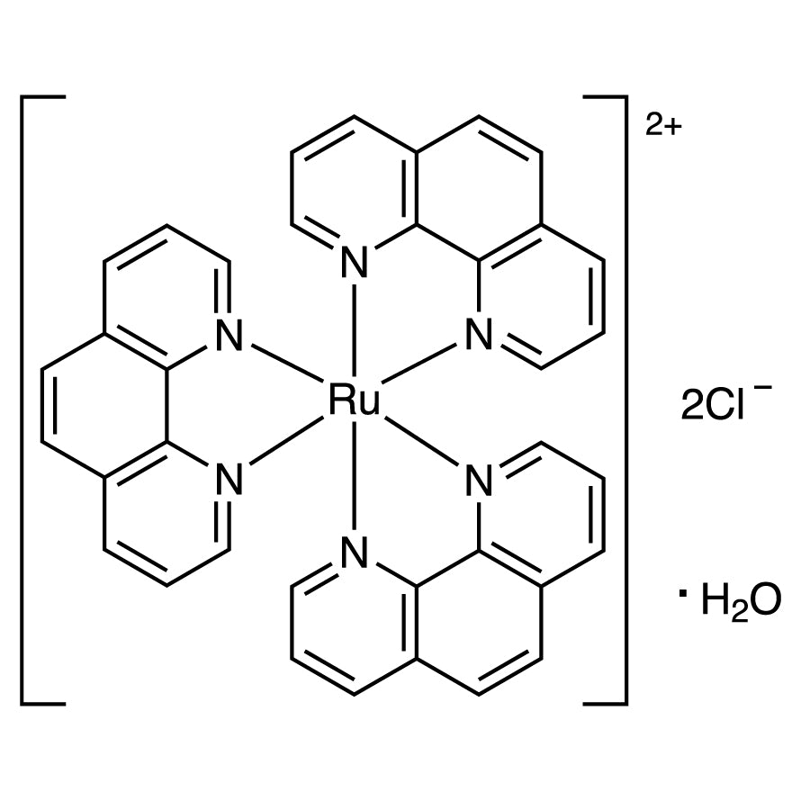TCI T3902 304695-79-2 Dichlorotris(1,10-phenanthroline)ruthenium(II) Monohydrate