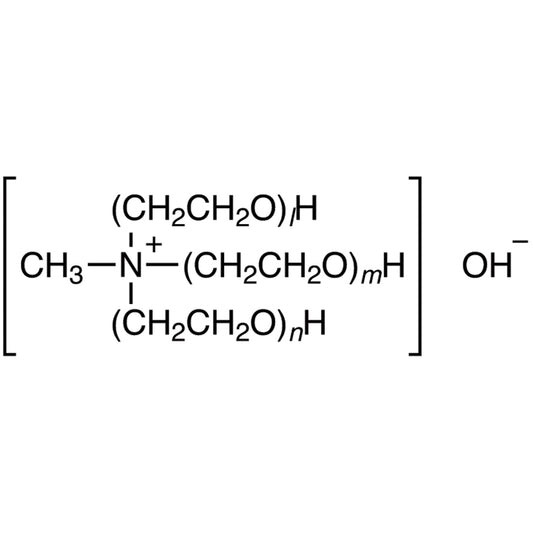 TCI T3923 N,N,N-Tris(polyoxyethylene)-N-methylammonium Hydroxide (55-65% in Water) (stabilized with MEHQ)