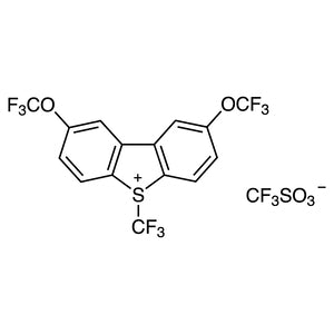 TCI T4082 2833773-70-7 S-Trifluoromethyl-2,8-bis(trifluoromethoxy)dibenzothiophenium Triflate