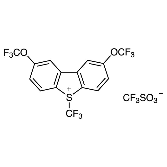 TCI T4082 2833773-70-7 S-Trifluoromethyl-2,8-bis(trifluoromethoxy)dibenzothiophenium Triflate