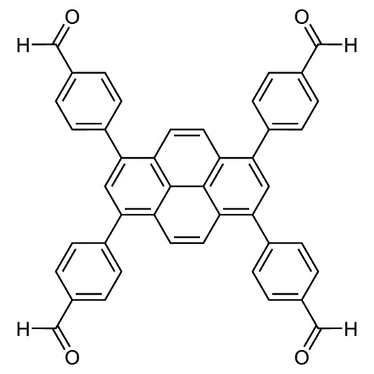 TCI T4089 1415238-25-3 4,4',4'',4'''-(Pirena-1,3,6,8-tetrayl)tetrabenzaldehida