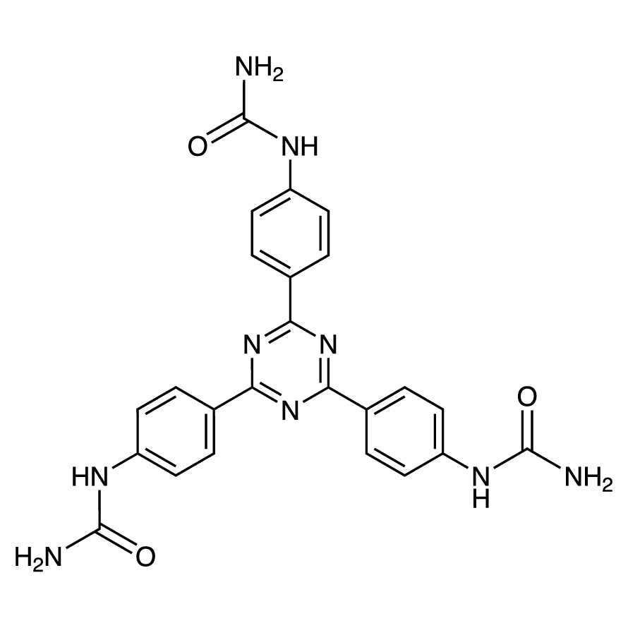 TCI T4192 1,1',1''-[(1,3,5-Triazin-2,4,6-triil)tris(benzen-4,1-diil)]triurea