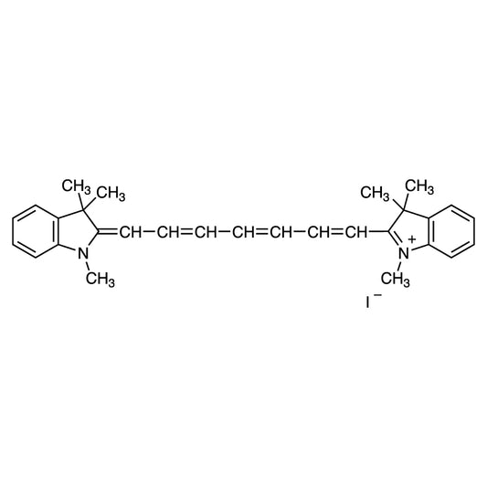19764-96-6 1,3,3-Trimethyl-2-[7-(1,3,3-trimethylindolin-2-ylidene)hepta-1,3,5-trien-1-yl]-3H-indol-1-ium Iodide - AMI Scientific