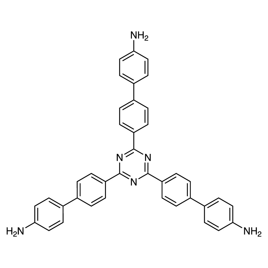 TCI T4341 2130745-76-3 4',4''',4'''''-(1,3,5-Triazine-2,4,6-triyl)tris[([1,1'-biphenyl]-4-amine)]