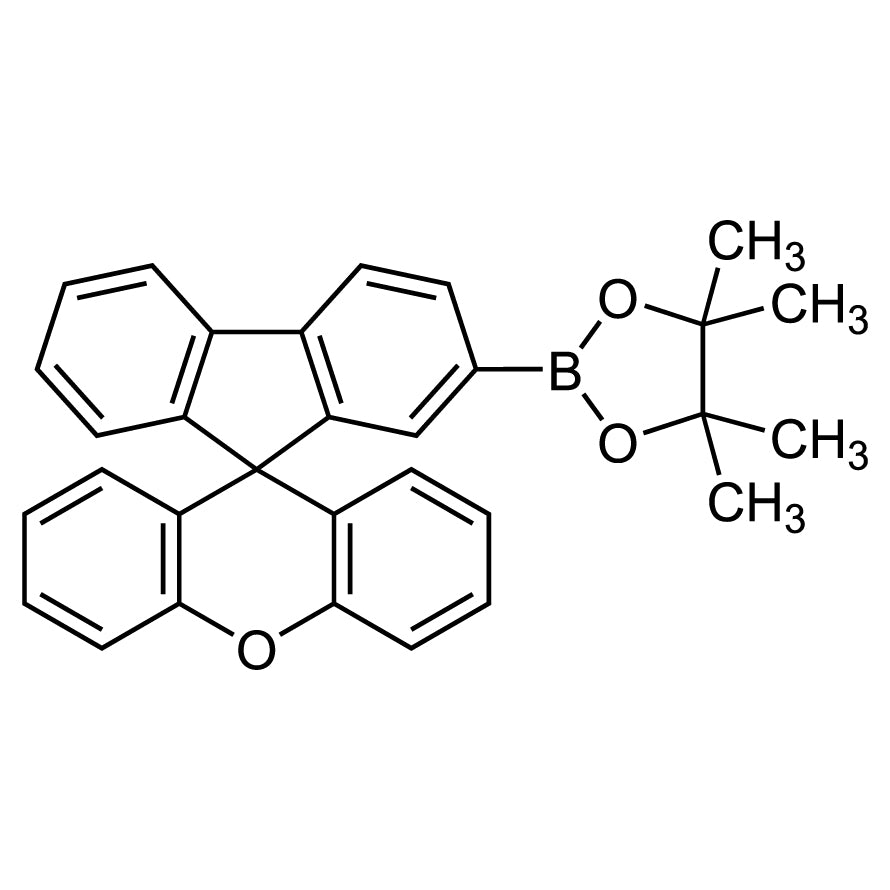 TCI T4387 1160862-12-3 4,4,5,5-Tetramethyl-2-(spiro[fluorene-9,9'-xanthen]-2-yl)-1,3,2-dioxaborolane
