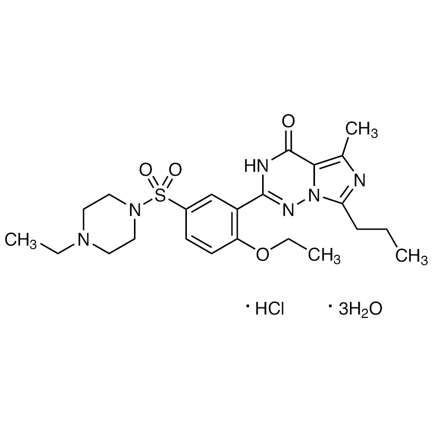 TCI V0174 330808-88-3 Vardenafil Hydrochloride Trihydrate