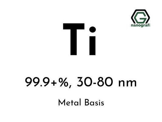 Nanografi NG04EO2201 Titanium (Ti) Nanopowder/Nanoparticles 30-80 nm